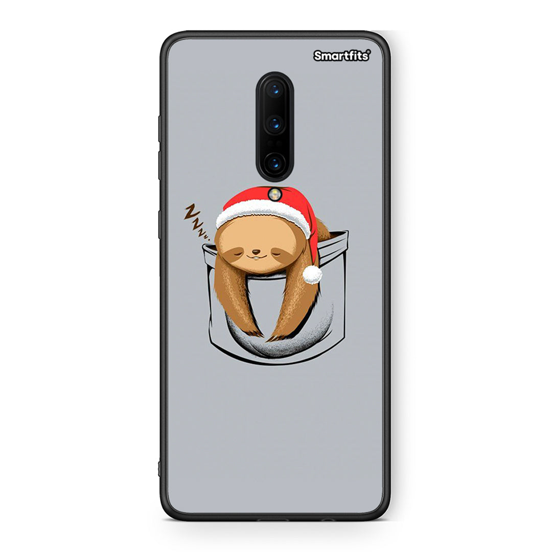 OnePlus 7 Pro Xmas Zzzz θήκη από τη Smartfits με σχέδιο στο πίσω μέρος και μαύρο περίβλημα | Smartphone case with colorful back and black bezels by Smartfits