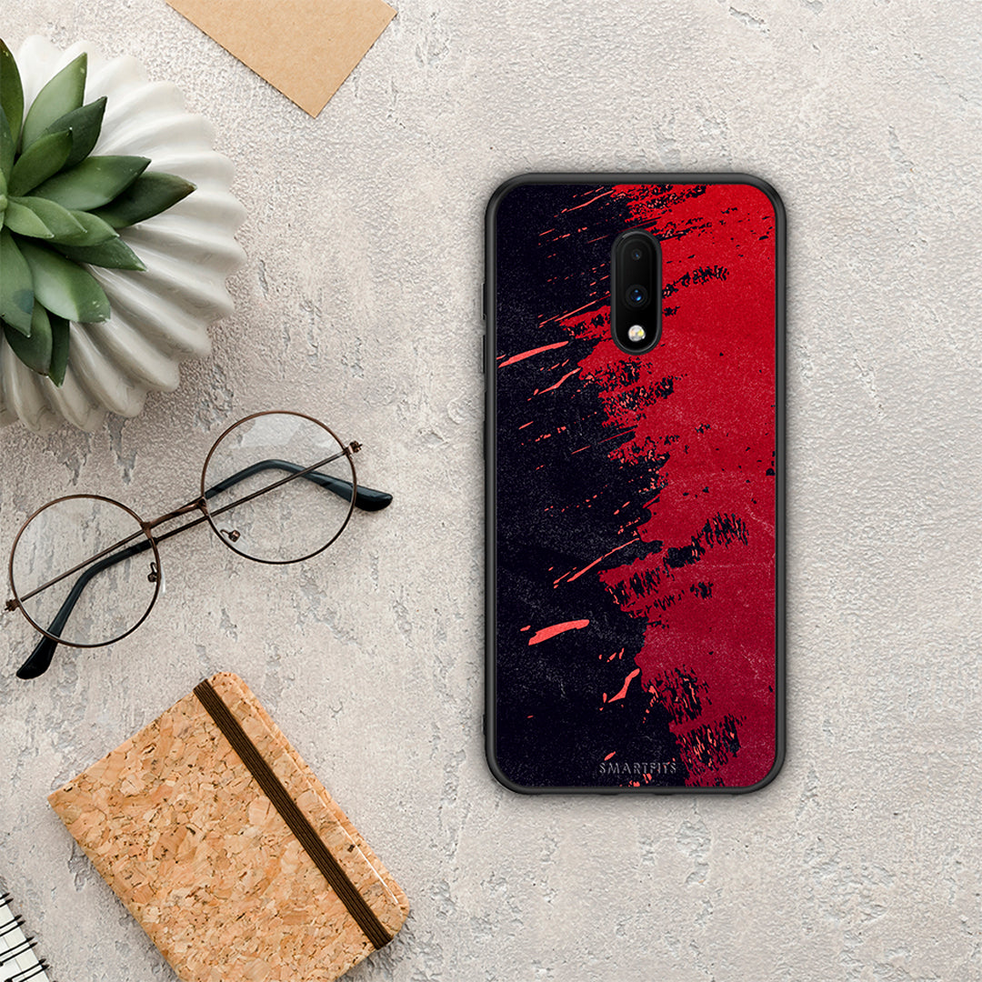 Red Paint - OnePlus 7 case