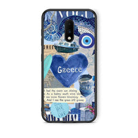 Thumbnail for OnePlus 7 Summer In Greece Θήκη από τη Smartfits με σχέδιο στο πίσω μέρος και μαύρο περίβλημα | Smartphone case with colorful back and black bezels by Smartfits