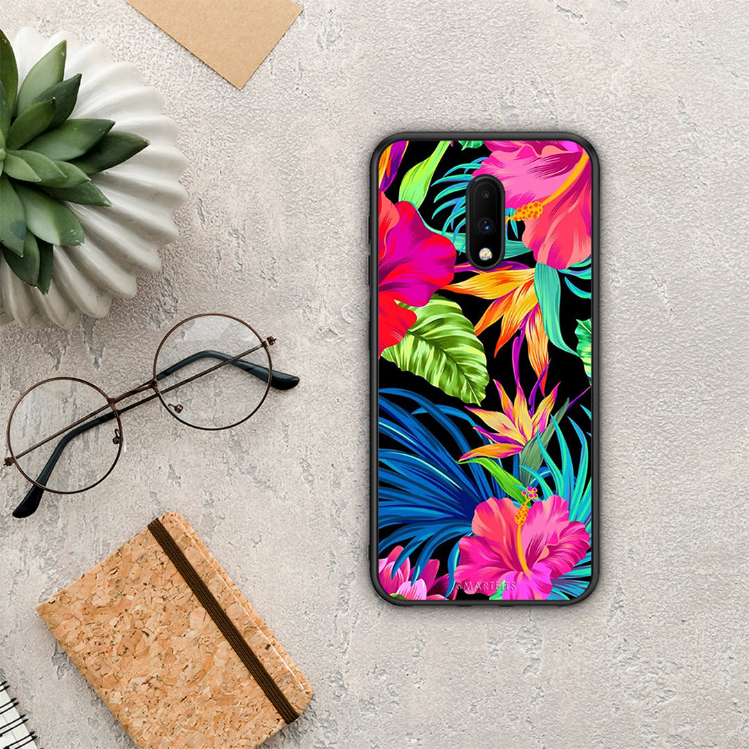 Tropical Flowers - OnePlus 7 case