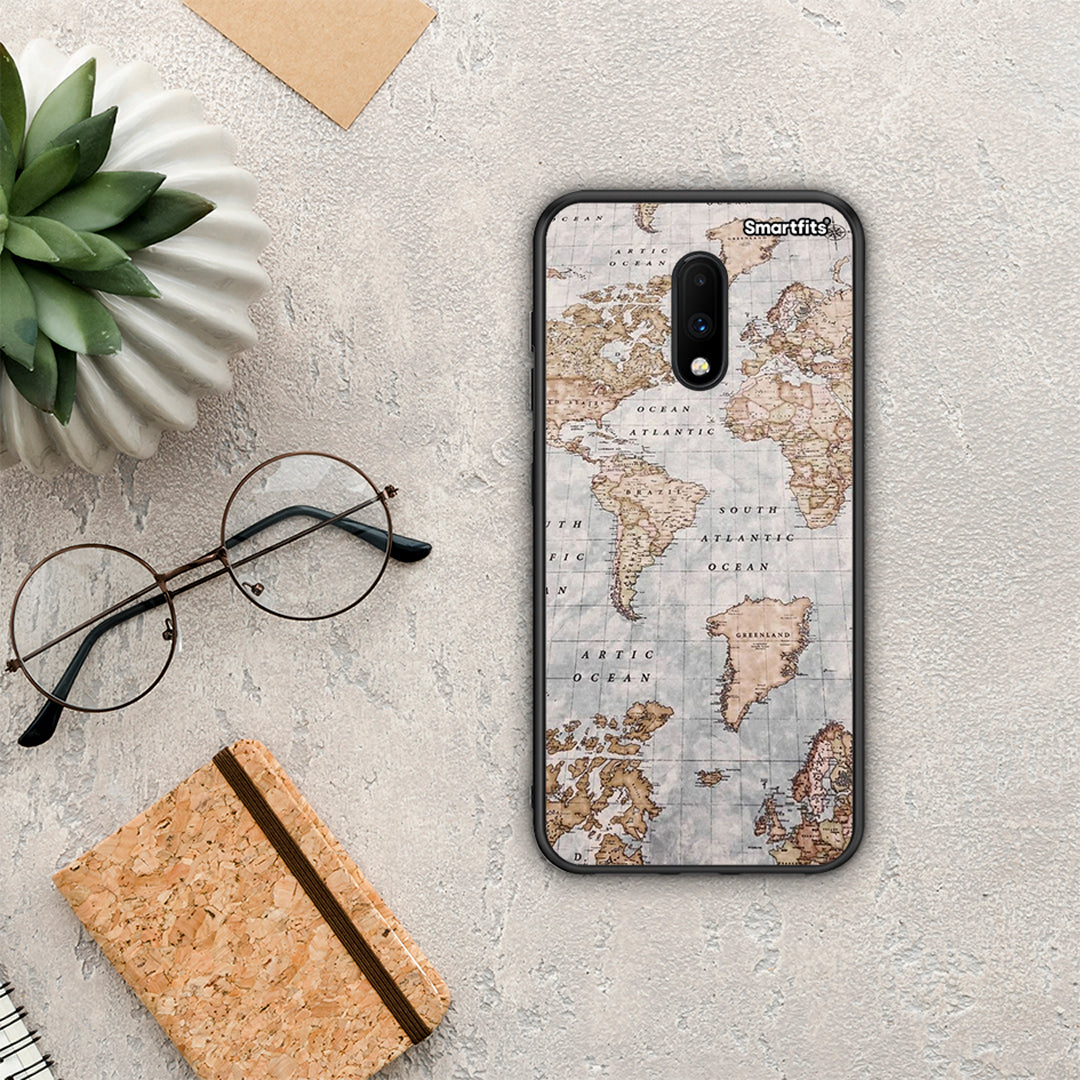 World Map - OnePlus 7 θήκη