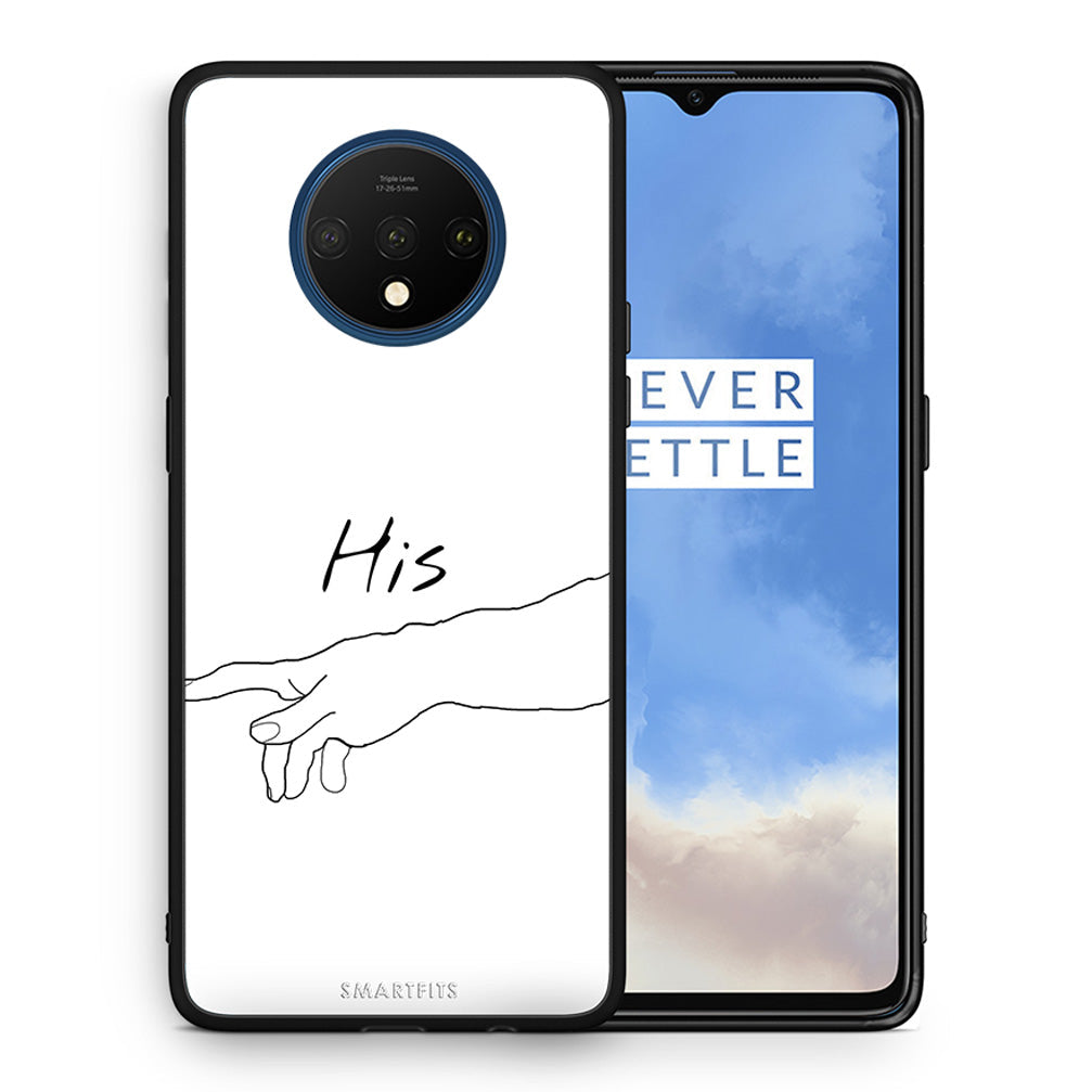 Θήκη Αγίου Βαλεντίνου OnePlus 7T Aeshetic Love 2 από τη Smartfits με σχέδιο στο πίσω μέρος και μαύρο περίβλημα | OnePlus 7T Aeshetic Love 2 case with colorful back and black bezels