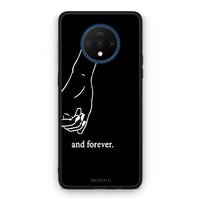 Thumbnail for OnePlus 7T Always & Forever 2 Θήκη Αγίου Βαλεντίνου από τη Smartfits με σχέδιο στο πίσω μέρος και μαύρο περίβλημα | Smartphone case with colorful back and black bezels by Smartfits