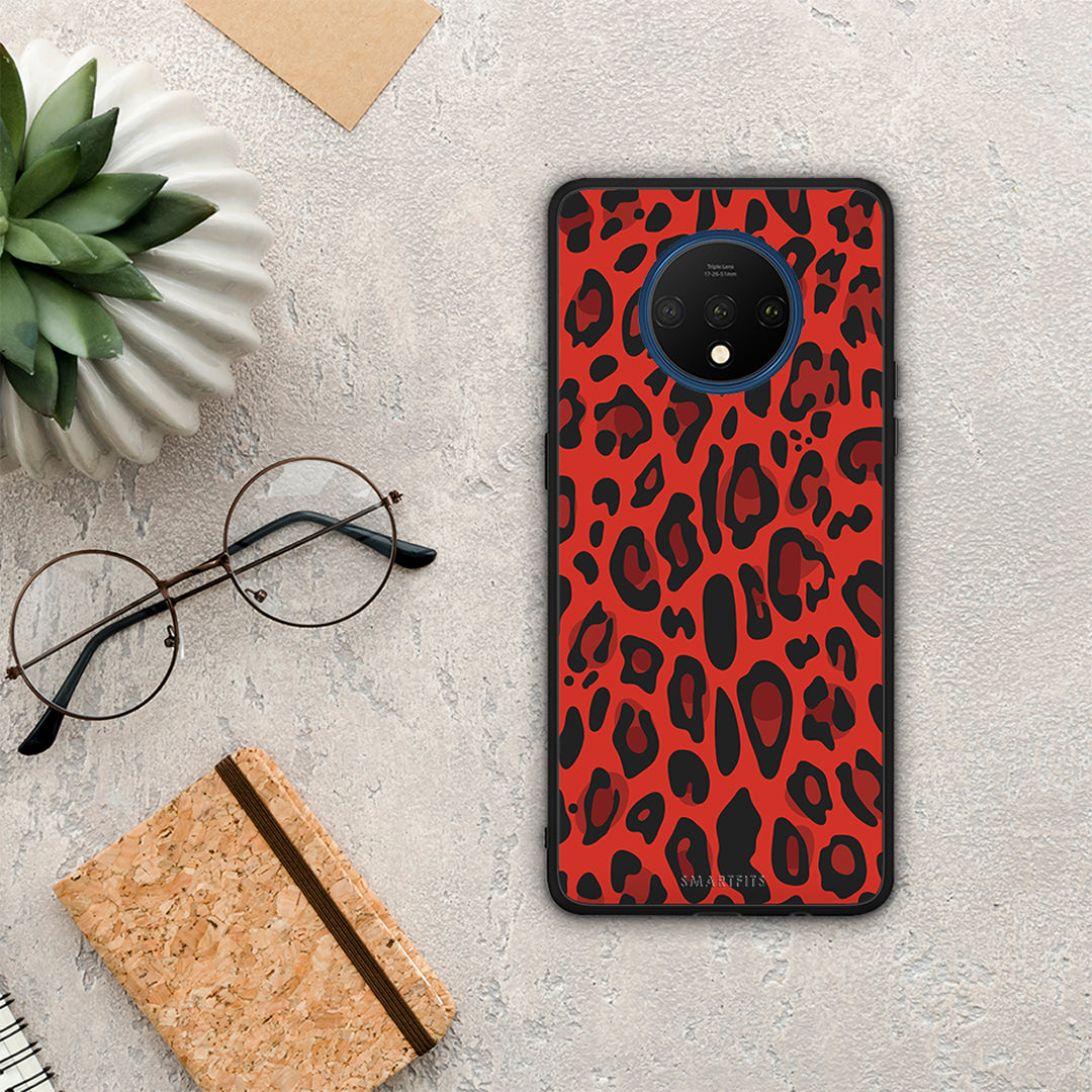 Animal Red Leopard - OnePlus 7T case