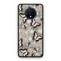 Thumbnail for 135 - OnePlus 7T  Butterflies Boho case, cover, bumper