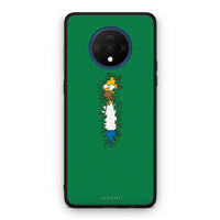 Thumbnail for OnePlus 7T Bush Man Θήκη Αγίου Βαλεντίνου από τη Smartfits με σχέδιο στο πίσω μέρος και μαύρο περίβλημα | Smartphone case with colorful back and black bezels by Smartfits