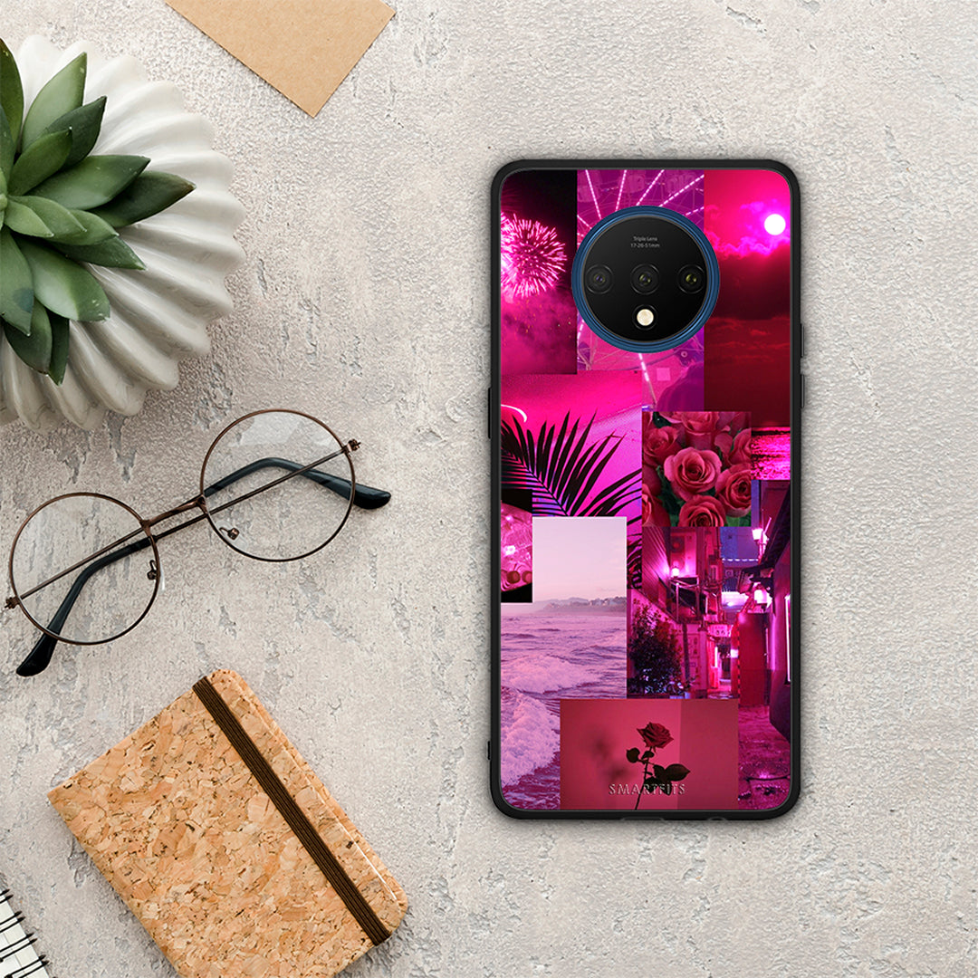 Collage Red Roses - OnePlus 7T case