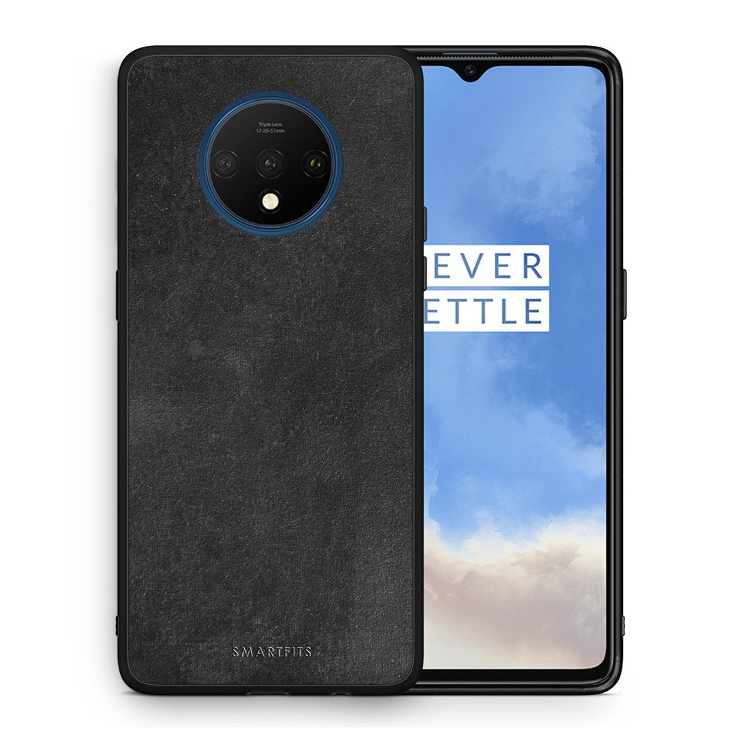 Θήκη OnePlus 7T Black Slate Color από τη Smartfits με σχέδιο στο πίσω μέρος και μαύρο περίβλημα | OnePlus 7T Black Slate Color case with colorful back and black bezels