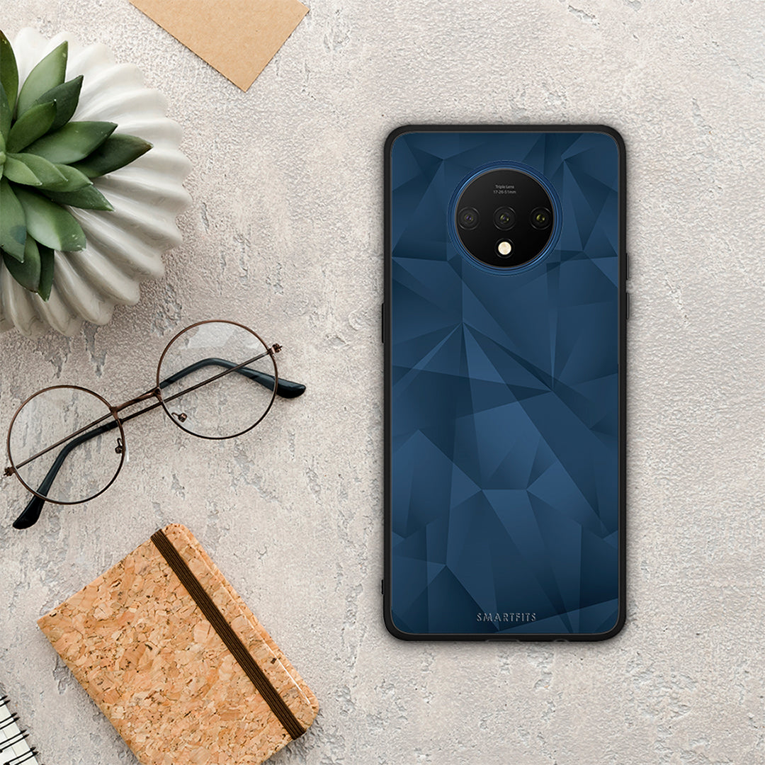 Geometric Blue Abstract - OnePlus 7T case