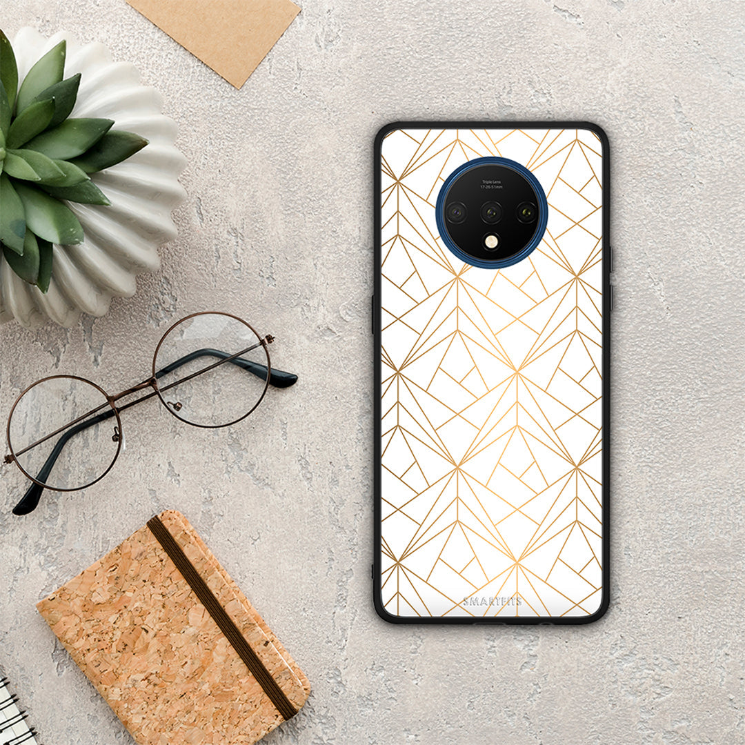Geometric Luxury White - OnePlus 7T case