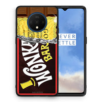 Thumbnail for Θήκη OnePlus 7T Golden Ticket από τη Smartfits με σχέδιο στο πίσω μέρος και μαύρο περίβλημα | OnePlus 7T Golden Ticket case with colorful back and black bezels