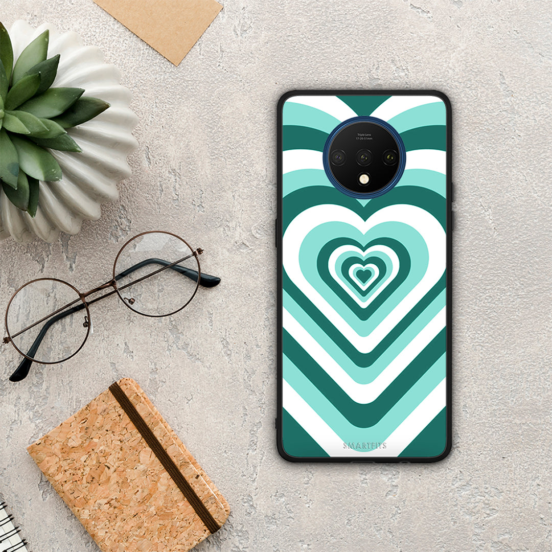 Green Hearts - OnePlus 7T case