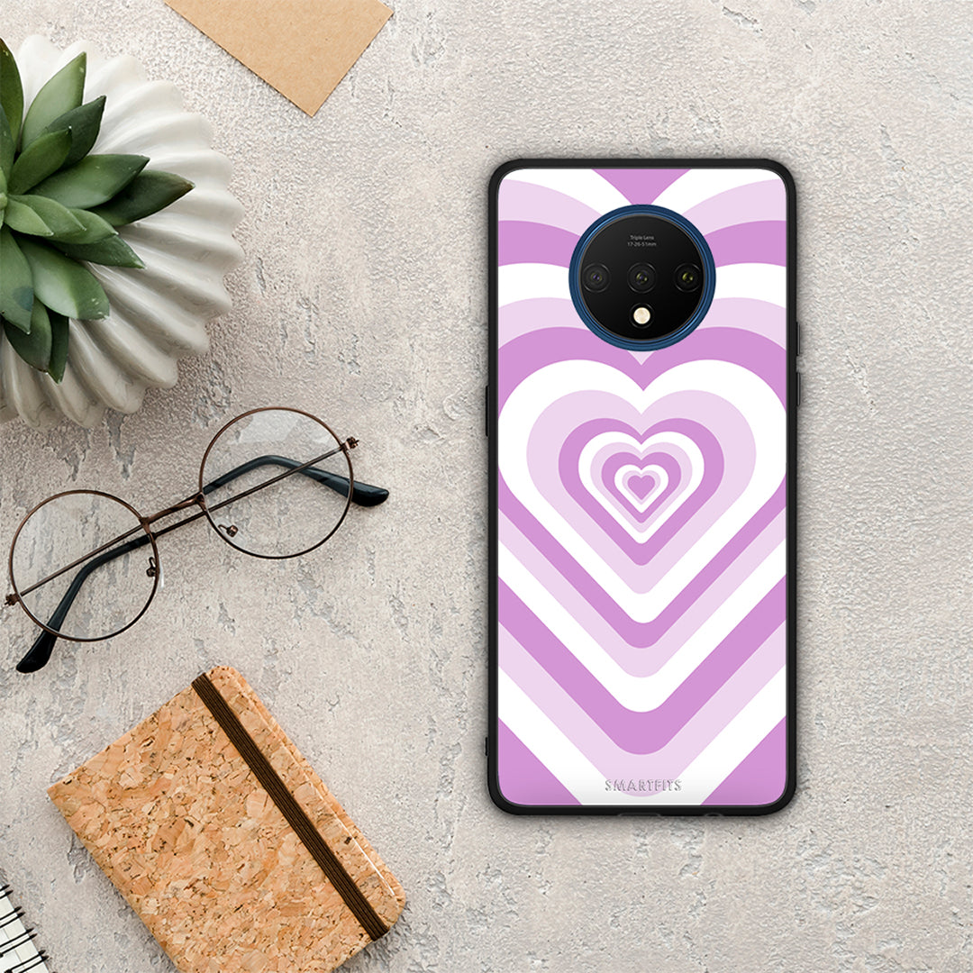 Lilac Hearts - OnePlus 7T case