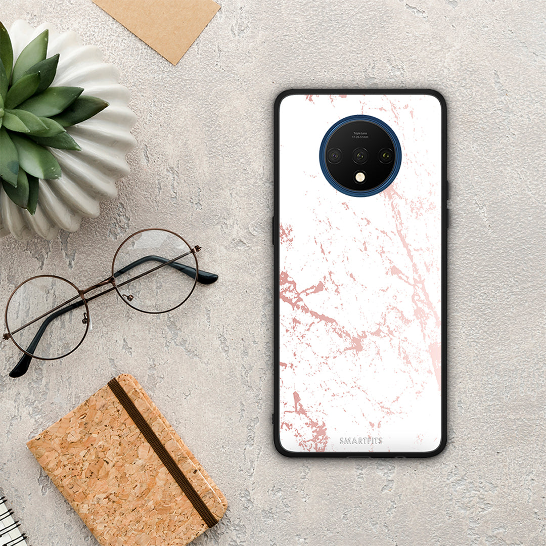 Marble Pink Splash - OnePlus 7T case