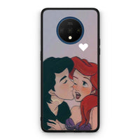 Thumbnail for OnePlus 7T Mermaid Love Θήκη Αγίου Βαλεντίνου από τη Smartfits με σχέδιο στο πίσω μέρος και μαύρο περίβλημα | Smartphone case with colorful back and black bezels by Smartfits