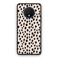Thumbnail for OnePlus 7T New Polka Dots θήκη από τη Smartfits με σχέδιο στο πίσω μέρος και μαύρο περίβλημα | Smartphone case with colorful back and black bezels by Smartfits