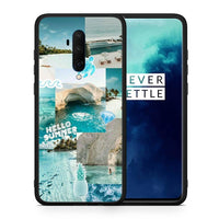 Thumbnail for Θήκη OnePlus 7T Pro Aesthetic Summer από τη Smartfits με σχέδιο στο πίσω μέρος και μαύρο περίβλημα | OnePlus 7T Pro Aesthetic Summer case with colorful back and black bezels