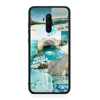 Thumbnail for OnePlus 7T Pro Aesthetic Summer Θήκη από τη Smartfits με σχέδιο στο πίσω μέρος και μαύρο περίβλημα | Smartphone case with colorful back and black bezels by Smartfits