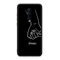 Thumbnail for OnePlus 7T Pro Always & Forever 1 Θήκη Αγίου Βαλεντίνου από τη Smartfits με σχέδιο στο πίσω μέρος και μαύρο περίβλημα | Smartphone case with colorful back and black bezels by Smartfits