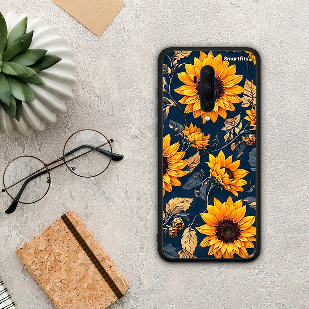 Autumn Sunflowers - OnePlus 7T Pro θήκη