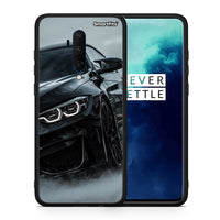 Thumbnail for Θήκη OnePlus 7T Pro Black BMW από τη Smartfits με σχέδιο στο πίσω μέρος και μαύρο περίβλημα | OnePlus 7T Pro Black BMW case with colorful back and black bezels