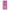 OnePlus 7T Pro Blue Eye Pink θήκη από τη Smartfits με σχέδιο στο πίσω μέρος και μαύρο περίβλημα | Smartphone case with colorful back and black bezels by Smartfits