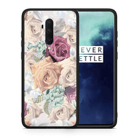 Thumbnail for Θήκη OnePlus 7T Pro Bouquet Floral από τη Smartfits με σχέδιο στο πίσω μέρος και μαύρο περίβλημα | OnePlus 7T Pro Bouquet Floral case with colorful back and black bezels