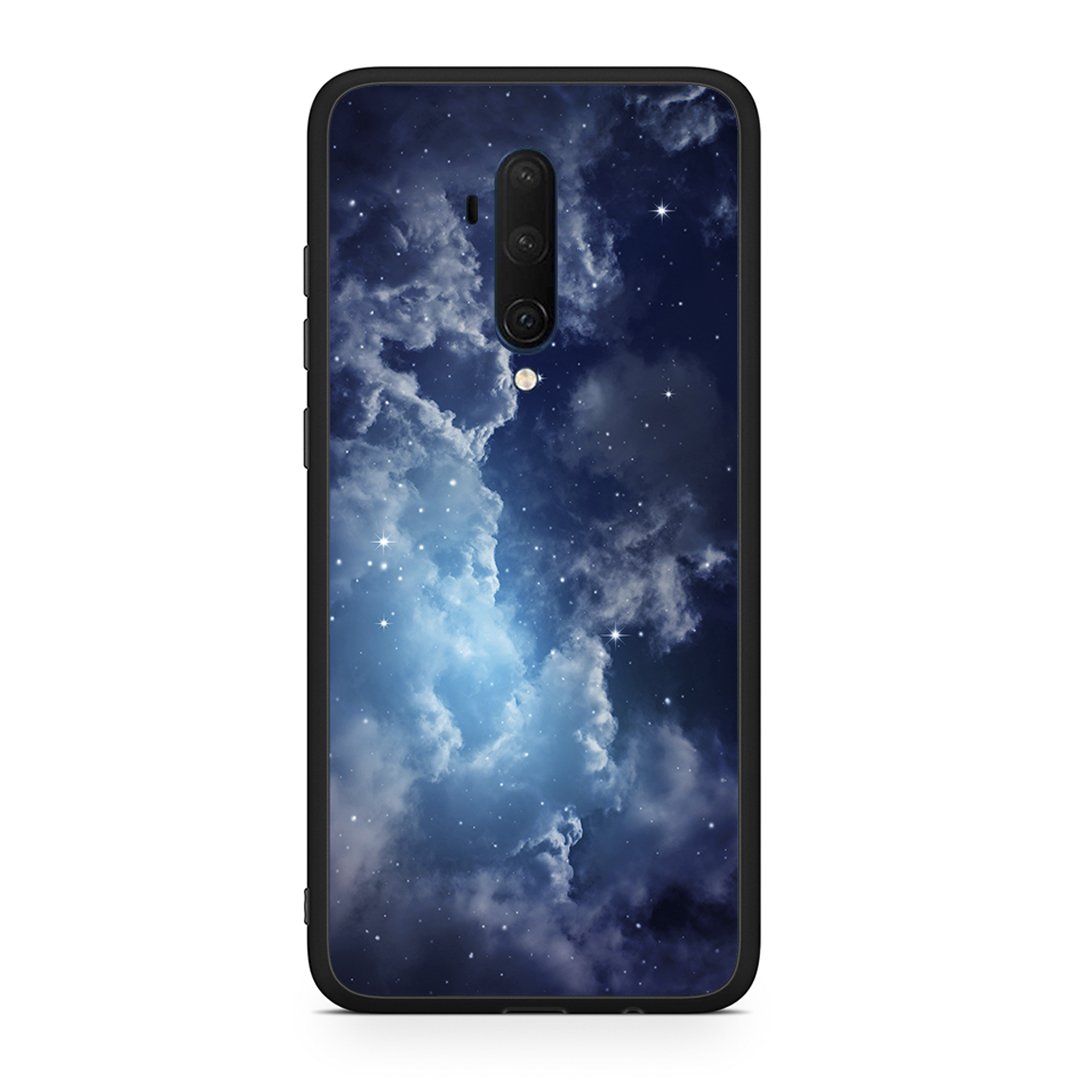 OnePlus 7T Pro Blue Sky Galaxy θήκη από τη Smartfits με σχέδιο στο πίσω μέρος και μαύρο περίβλημα | Smartphone case with colorful back and black bezels by Smartfits