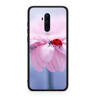 Thumbnail for OnePlus 7T Pro Ladybug Flower θήκη από τη Smartfits με σχέδιο στο πίσω μέρος και μαύρο περίβλημα | Smartphone case with colorful back and black bezels by Smartfits