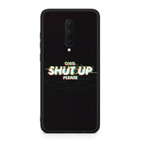 Thumbnail for OnePlus 7T Pro OMG ShutUp θήκη από τη Smartfits με σχέδιο στο πίσω μέρος και μαύρο περίβλημα | Smartphone case with colorful back and black bezels by Smartfits