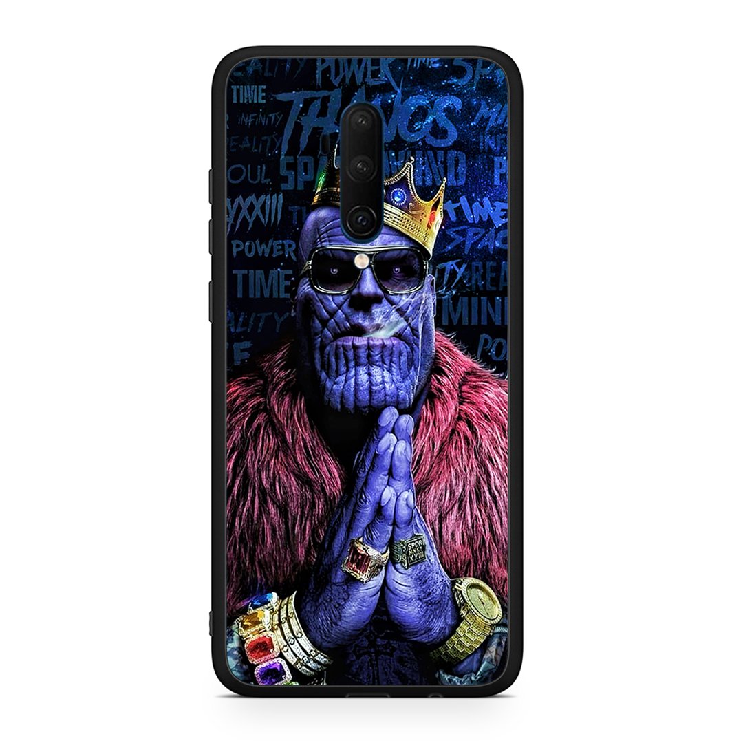 OnePlus 7T Pro Thanos PopArt θήκη από τη Smartfits με σχέδιο στο πίσω μέρος και μαύρο περίβλημα | Smartphone case with colorful back and black bezels by Smartfits