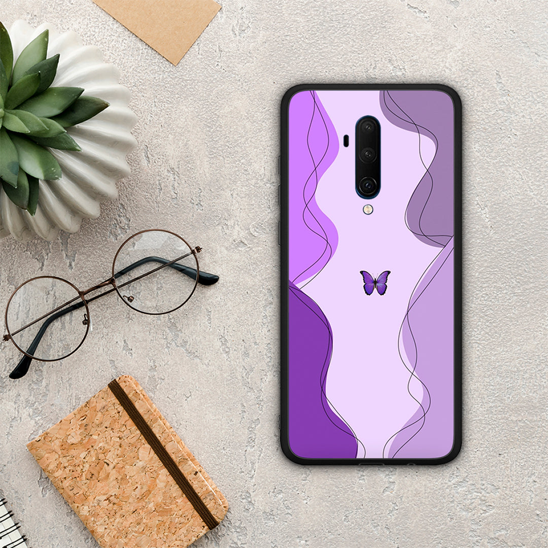 Purple Mariposa - OnePlus 7T Pro case