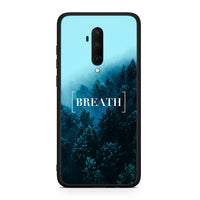 Thumbnail for OnePlus 7T Pro Breath Quote θήκη από τη Smartfits με σχέδιο στο πίσω μέρος και μαύρο περίβλημα | Smartphone case with colorful back and black bezels by Smartfits