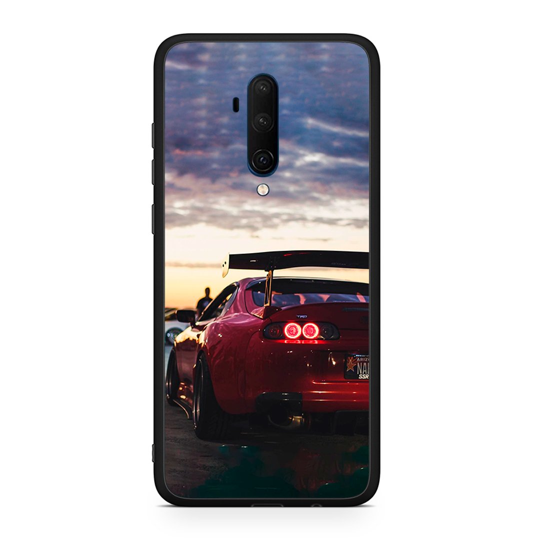 OnePlus 7T Pro Racing Supra θήκη από τη Smartfits με σχέδιο στο πίσω μέρος και μαύρο περίβλημα | Smartphone case with colorful back and black bezels by Smartfits