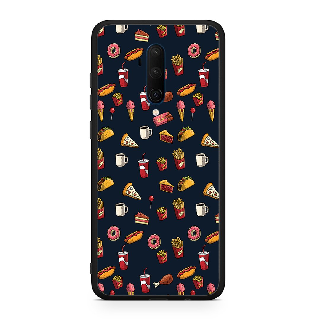 OnePlus 7T Pro Hungry Random θήκη από τη Smartfits με σχέδιο στο πίσω μέρος και μαύρο περίβλημα | Smartphone case with colorful back and black bezels by Smartfits