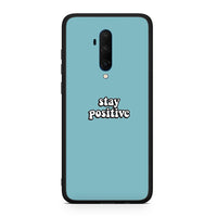 Thumbnail for OnePlus 7T Pro Positive Text θήκη από τη Smartfits με σχέδιο στο πίσω μέρος και μαύρο περίβλημα | Smartphone case with colorful back and black bezels by Smartfits