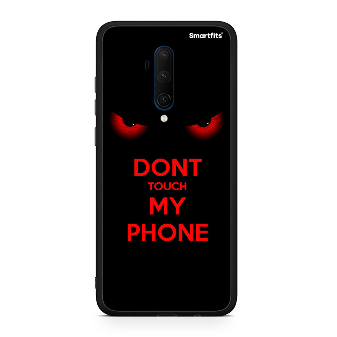 OnePlus 7T Pro Touch My Phone Θήκη από τη Smartfits με σχέδιο στο πίσω μέρος και μαύρο περίβλημα | Smartphone case with colorful back and black bezels by Smartfits