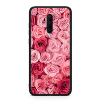 Thumbnail for OnePlus 7T Pro RoseGarden Valentine θήκη από τη Smartfits με σχέδιο στο πίσω μέρος και μαύρο περίβλημα | Smartphone case with colorful back and black bezels by Smartfits