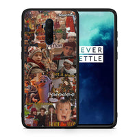 Thumbnail for Θήκη OnePlus 7T Pro Xmas Wishes από τη Smartfits με σχέδιο στο πίσω μέρος και μαύρο περίβλημα | OnePlus 7T Pro Xmas Wishes case with colorful back and black bezels