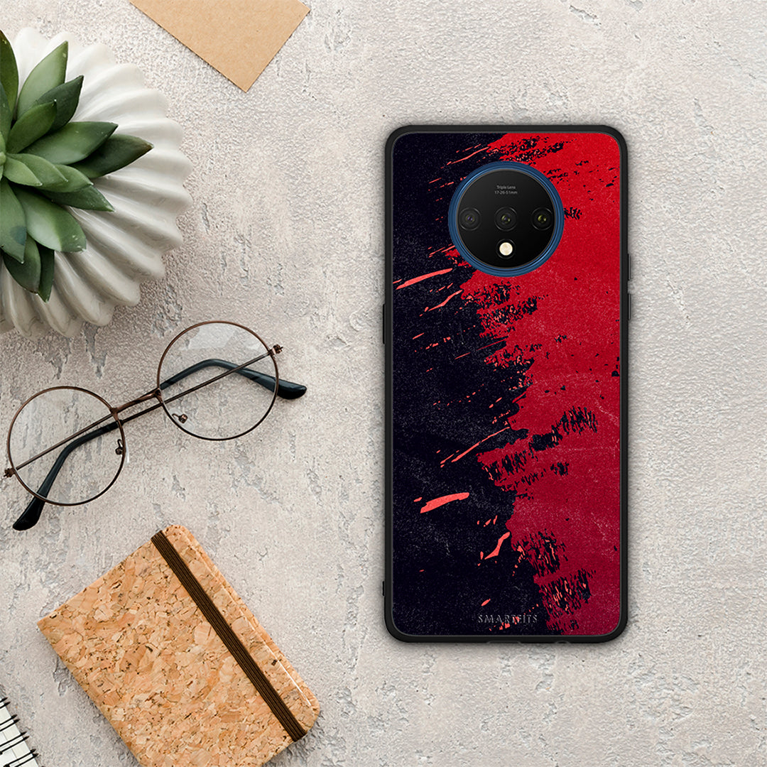 Red Paint - OnePlus 7T case