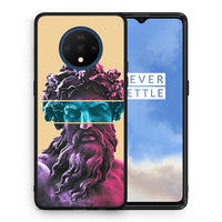 Thumbnail for Θήκη Αγίου Βαλεντίνου OnePlus 7T Zeus Art από τη Smartfits με σχέδιο στο πίσω μέρος και μαύρο περίβλημα | OnePlus 7T Zeus Art case with colorful back and black bezels