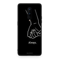 Thumbnail for OnePlus 8 Always & Forever 1 Θήκη Αγίου Βαλεντίνου από τη Smartfits με σχέδιο στο πίσω μέρος και μαύρο περίβλημα | Smartphone case with colorful back and black bezels by Smartfits