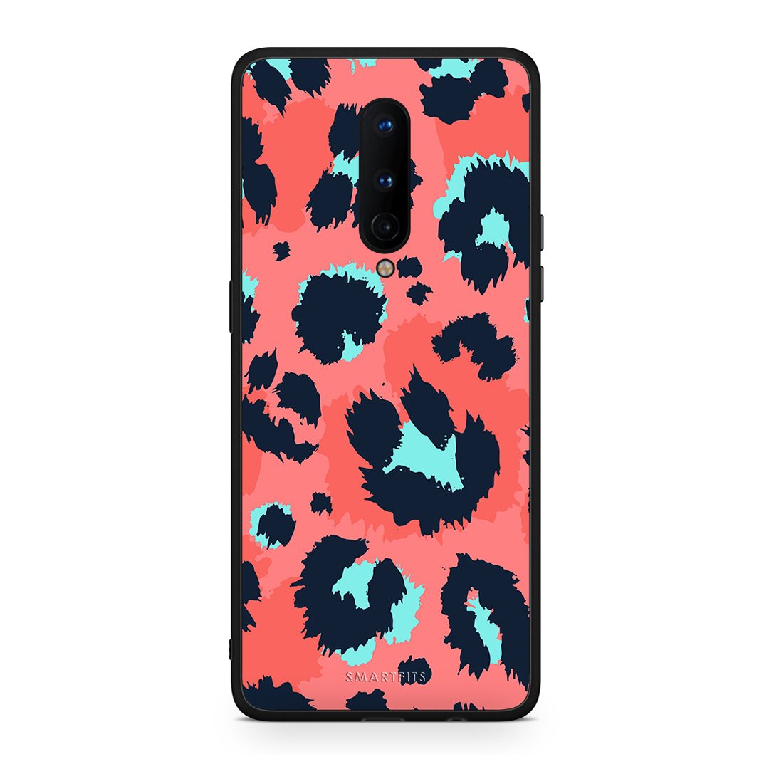 22 - OnePlus 8  Pink Leopard Animal case, cover, bumper