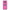 OnePlus 8 Blue Eye Pink θήκη από τη Smartfits με σχέδιο στο πίσω μέρος και μαύρο περίβλημα | Smartphone case with colorful back and black bezels by Smartfits