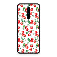 Thumbnail for OnePlus 8 Cherry Summer θήκη από τη Smartfits με σχέδιο στο πίσω μέρος και μαύρο περίβλημα | Smartphone case with colorful back and black bezels by Smartfits