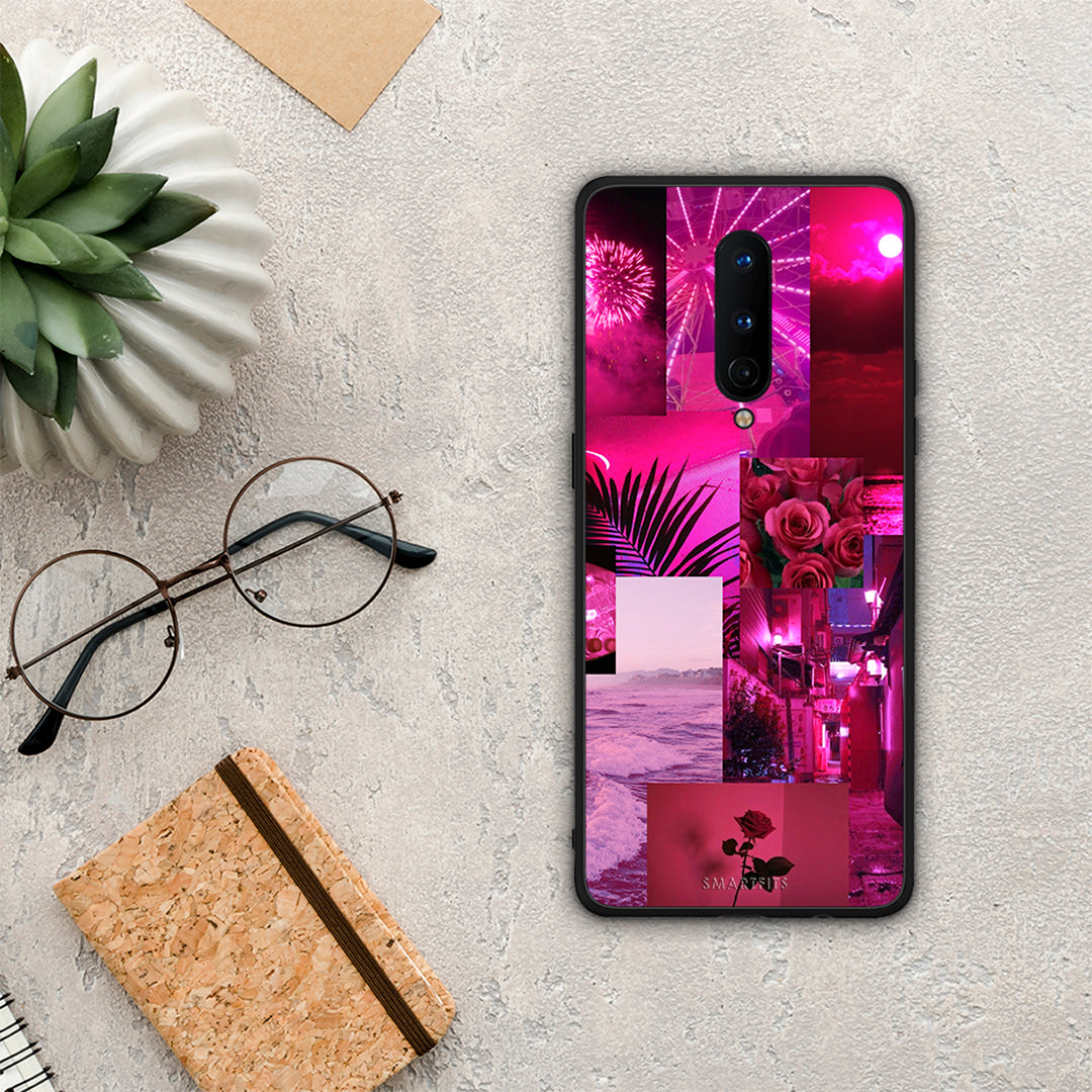 Collage Red Roses - OnePlus 8 case