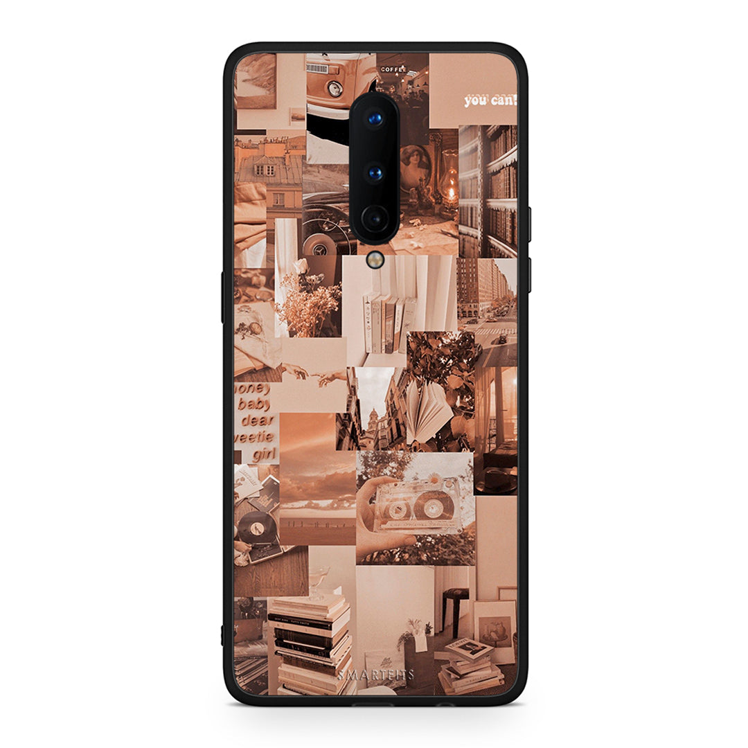 OnePlus 8 Collage You Can Θήκη Αγίου Βαλεντίνου από τη Smartfits με σχέδιο στο πίσω μέρος και μαύρο περίβλημα | Smartphone case with colorful back and black bezels by Smartfits