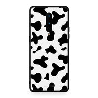Thumbnail for OnePlus 8 Cow Print θήκη από τη Smartfits με σχέδιο στο πίσω μέρος και μαύρο περίβλημα | Smartphone case with colorful back and black bezels by Smartfits