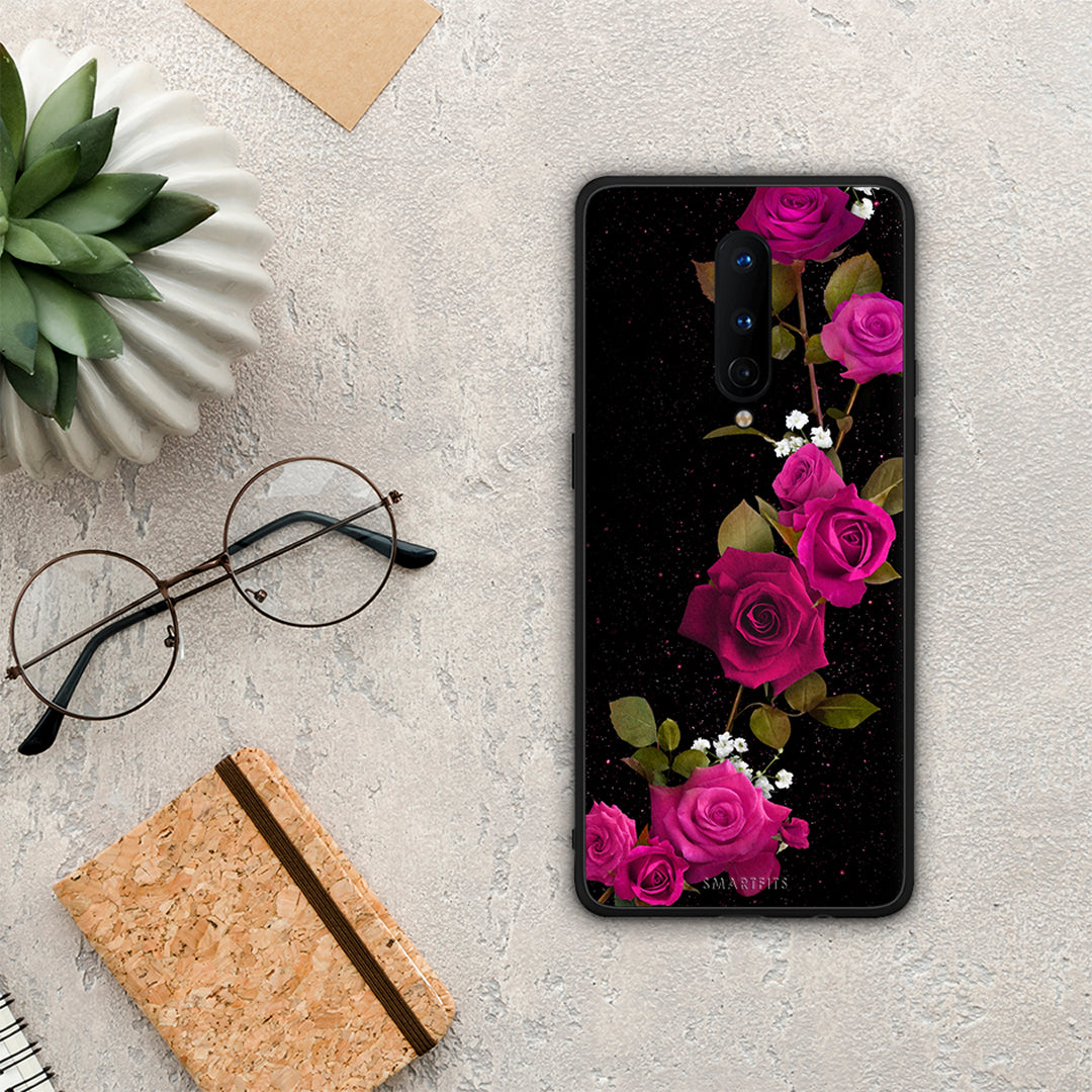 Flower Red Roses - OnePlus 8 case