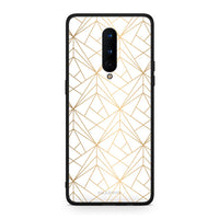 Thumbnail for 111 - OnePlus 8  Luxury White Geometric case, cover, bumper
